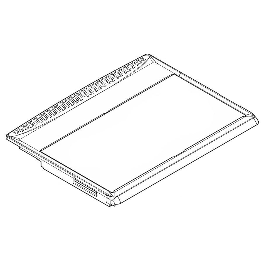 サロン4ケース Amazon.com: 5304497604 Refrigerator Crisper Drawer Cover